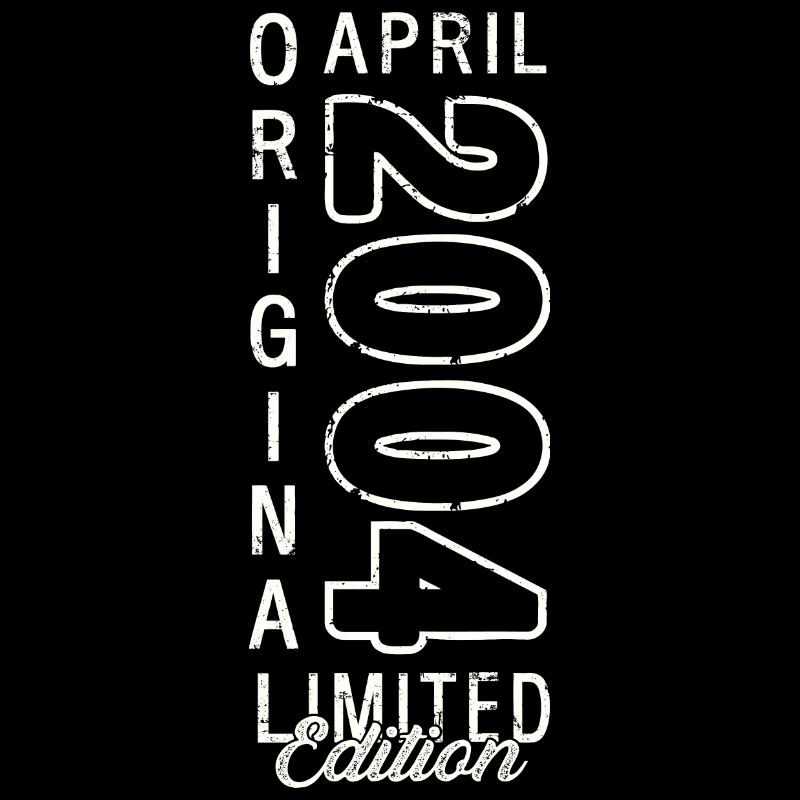 20th Birthday Original April Year 2004
