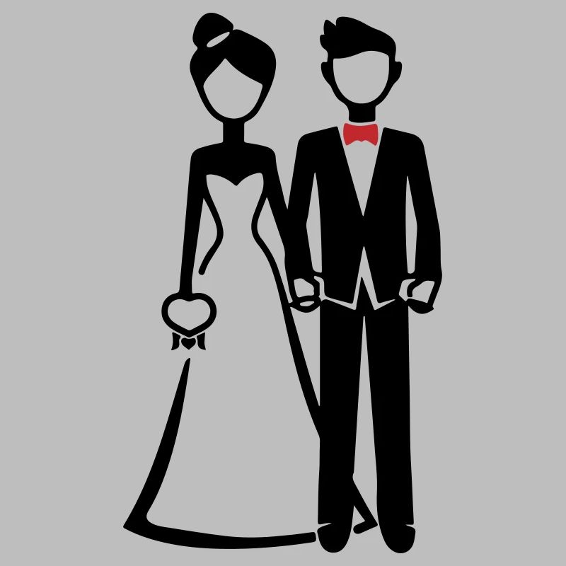 Bride and groom bride