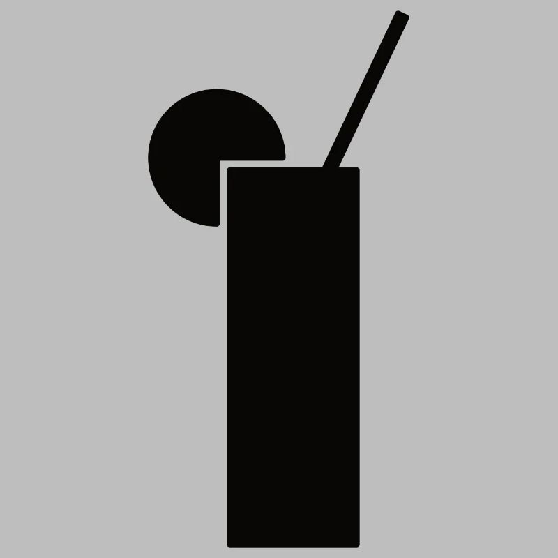 Drink Design in schwarz