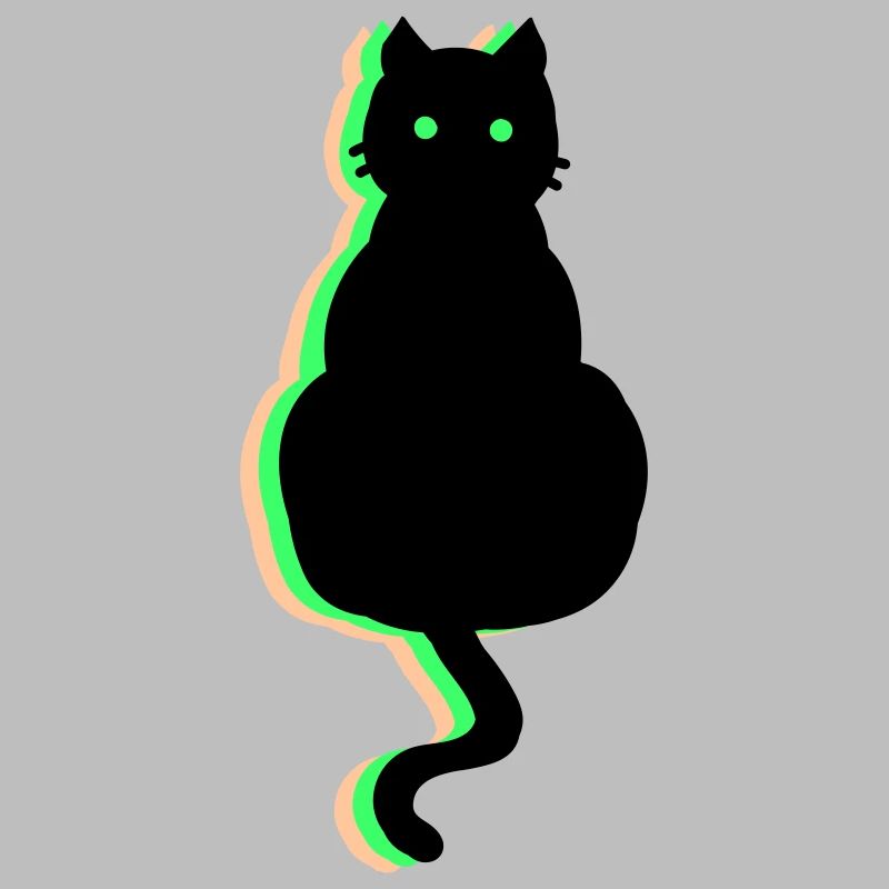 Neon Katze