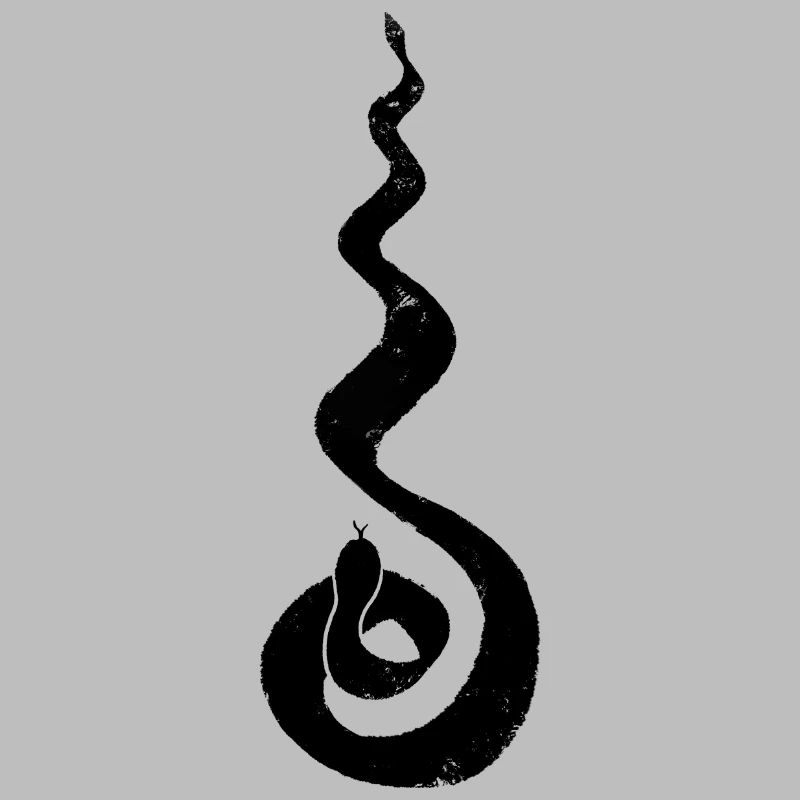 Flammende Schlange