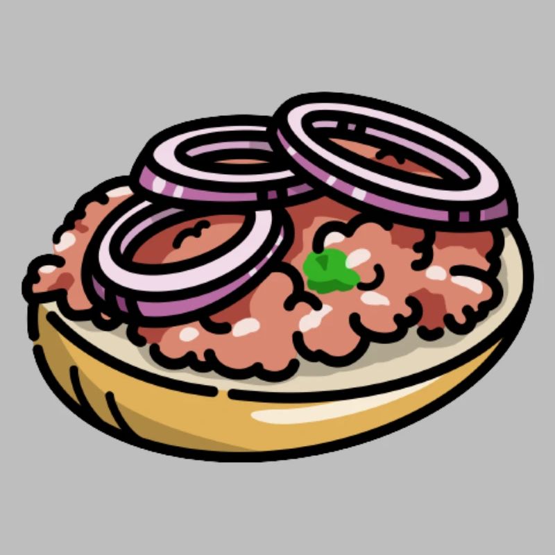 Mettbrötchen Mett