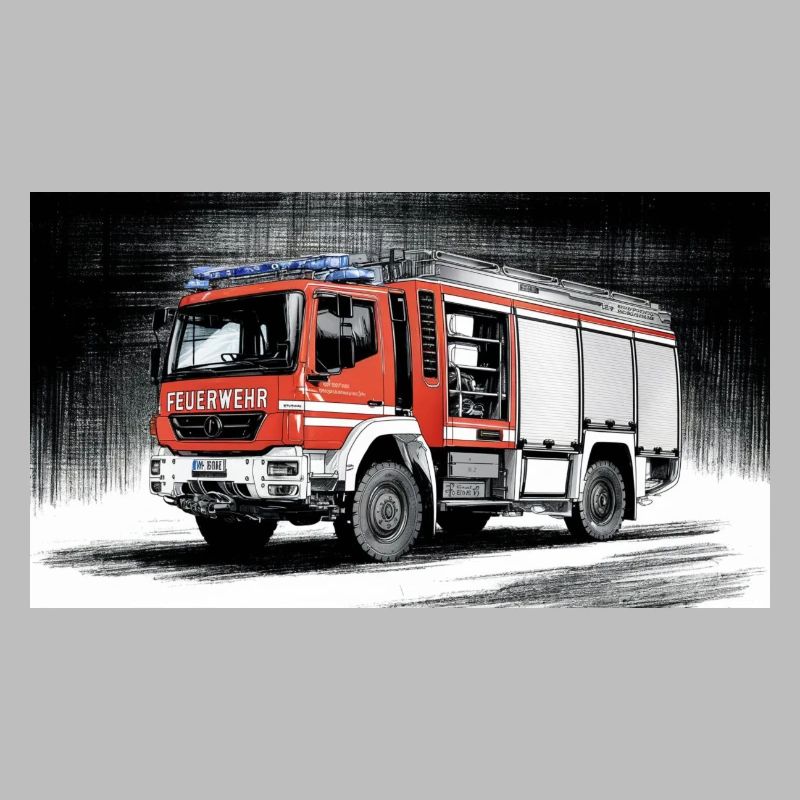 Camion de pompiers