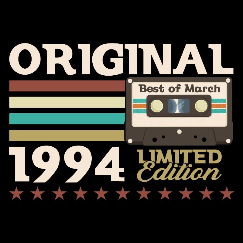 30e anniversaire mari mars 1994 Mixtape Cassette