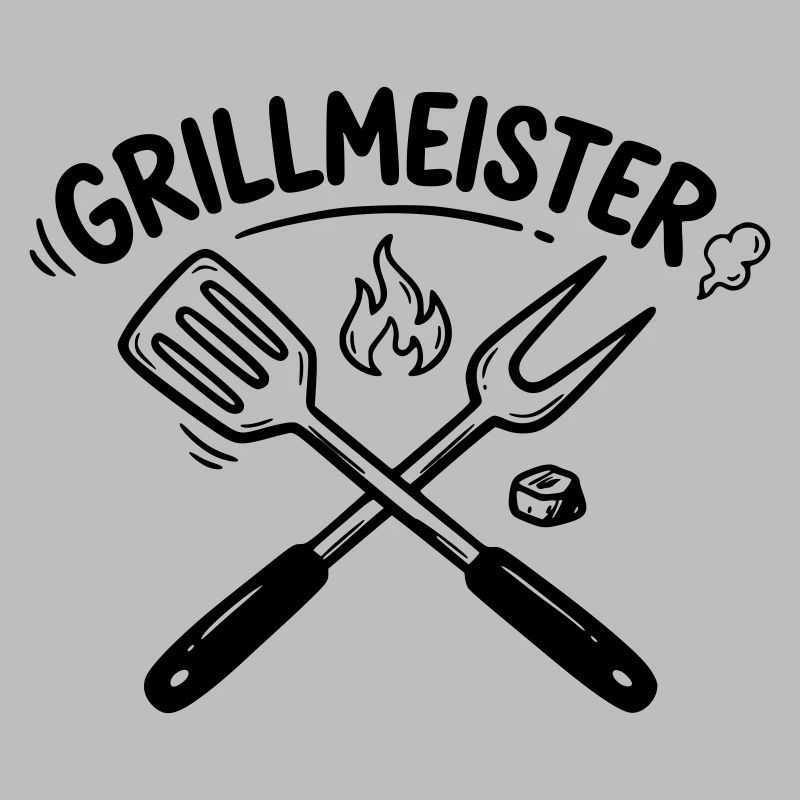 Grill Master BBQ Grilling Pitmaster Men