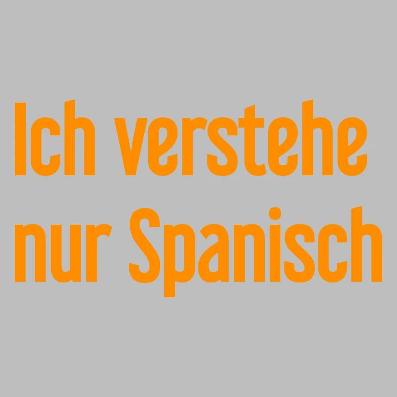 Je ne comprends que l’espagnol