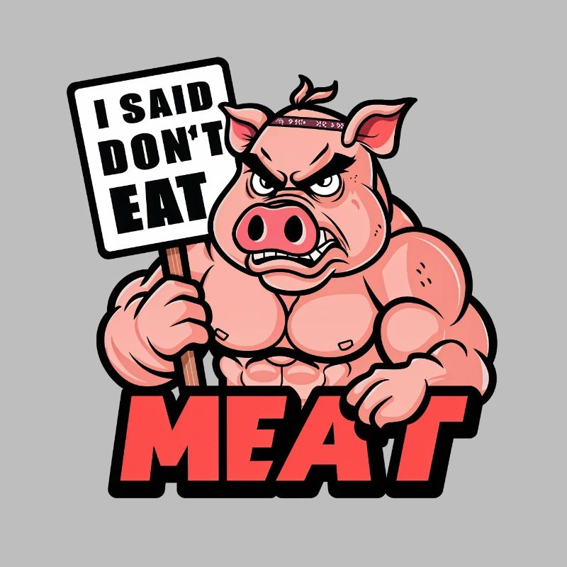 Ich sagte, iss kein Fleisch