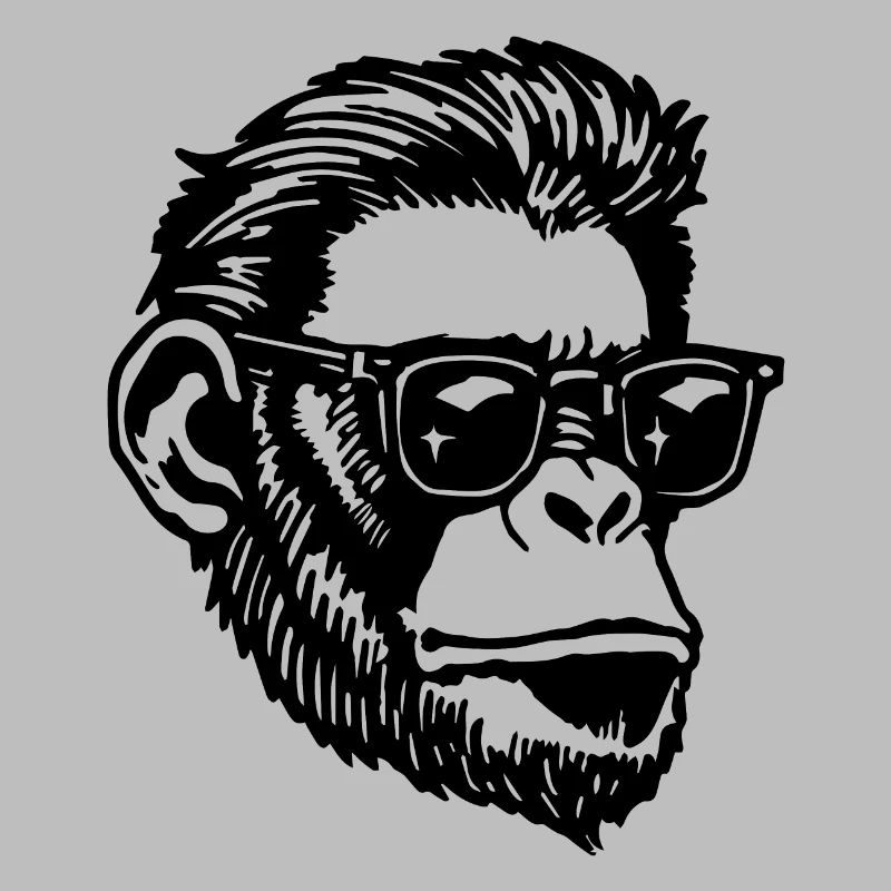 Affe Affen Affengesicht