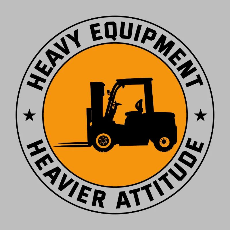 Forklift Operator Heavy Equipment Driver Funny