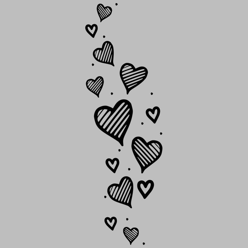 Herzglitzer Herz Glitzer