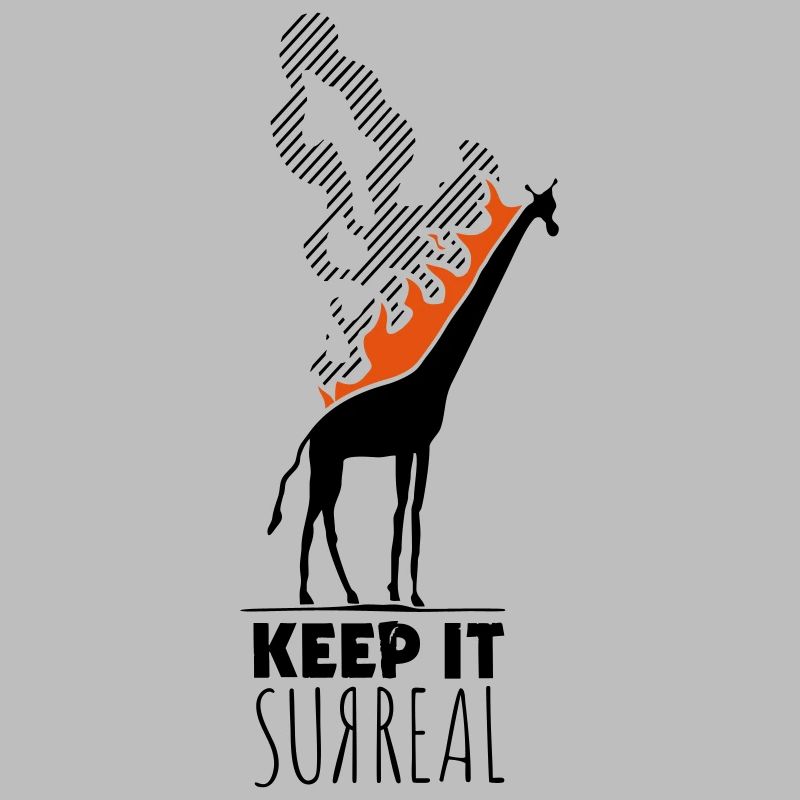 Keep It Surreal Giraffe - Statement