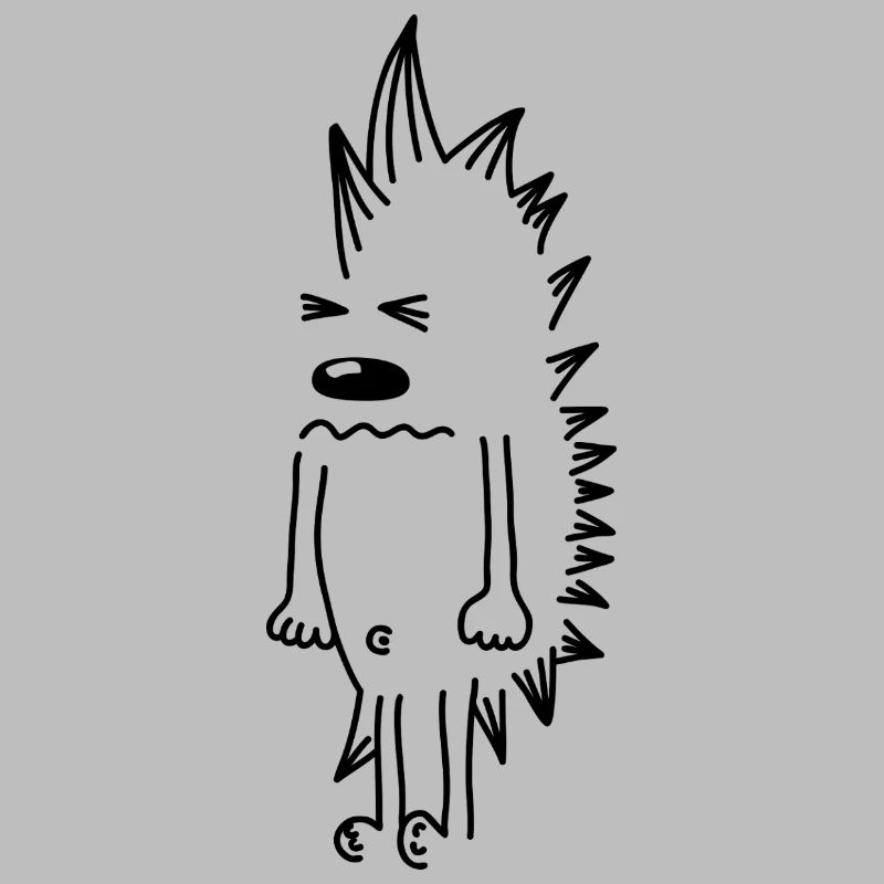 Grumpy Hedgehog – Kawaii Stinger Comic