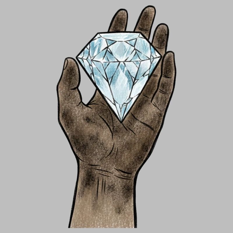 Minimalist Handmade Diamond