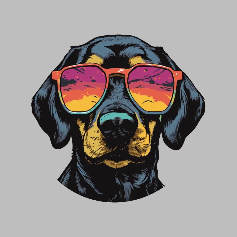 Teckel Tête de chien Teckel