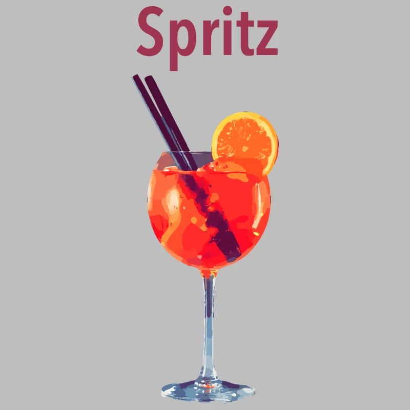 Spritz Glas Illustration