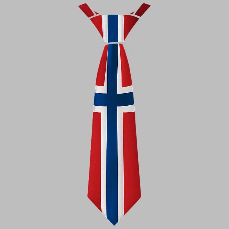 Norway Tie – Flaggendesign