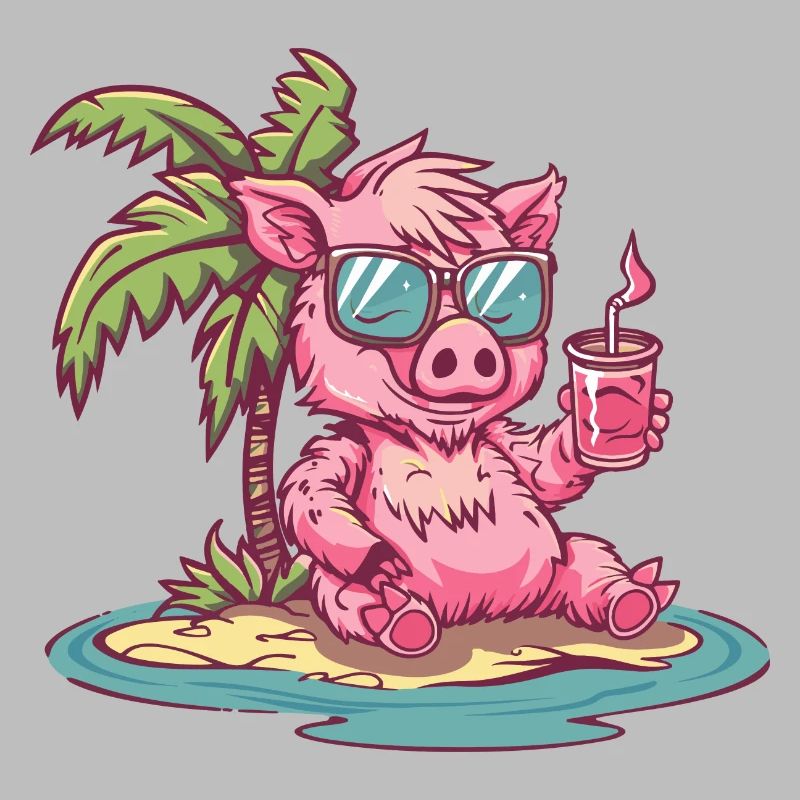Cochon Été Sanglier