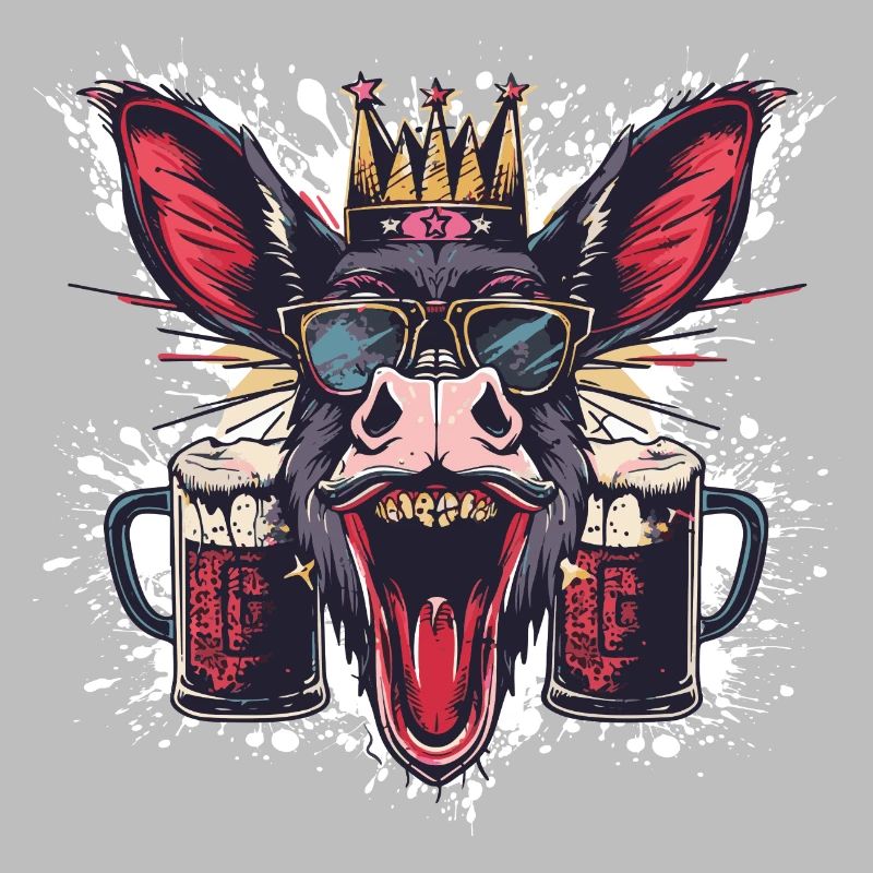 Donkey Beer Funny