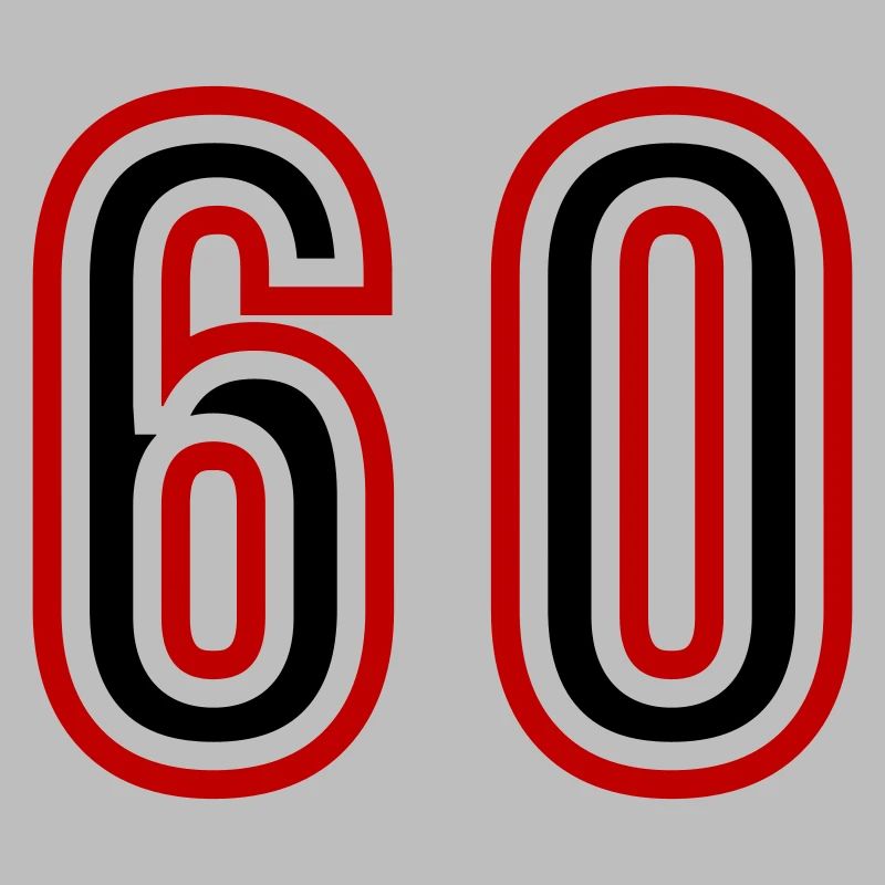 60 Number Years Jersey