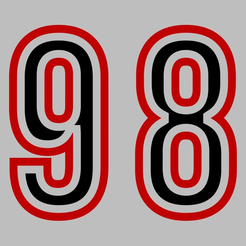 98 Number Years Jersey