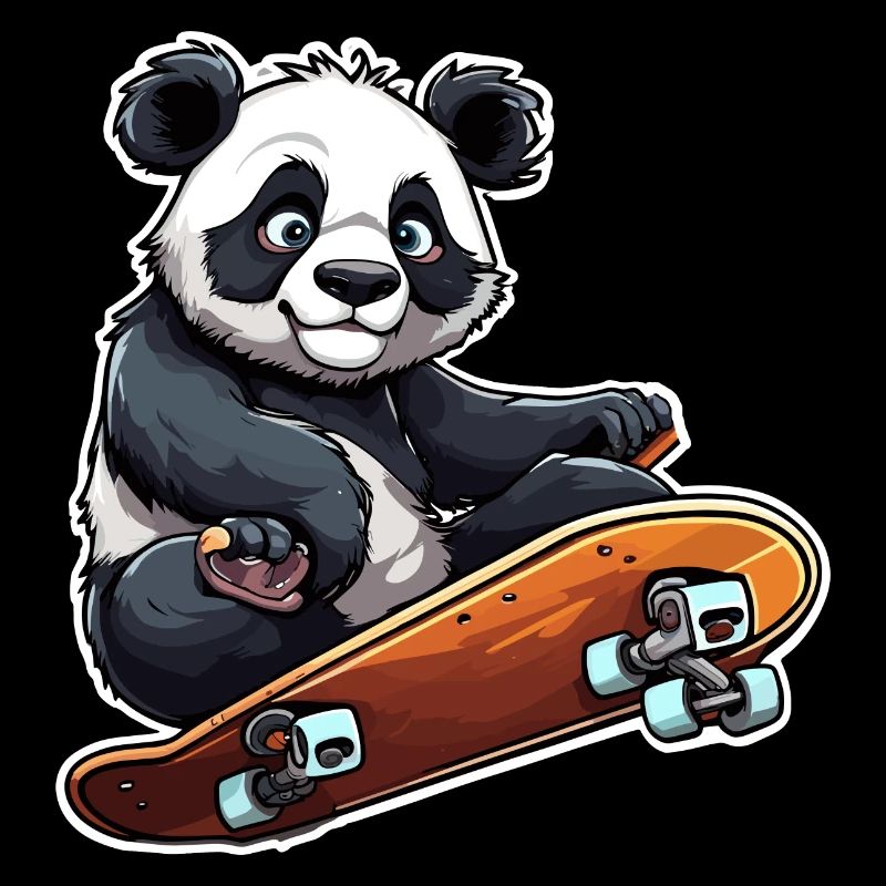 Panda / Tier / Zoo / Bambus / Wild / Kindlich