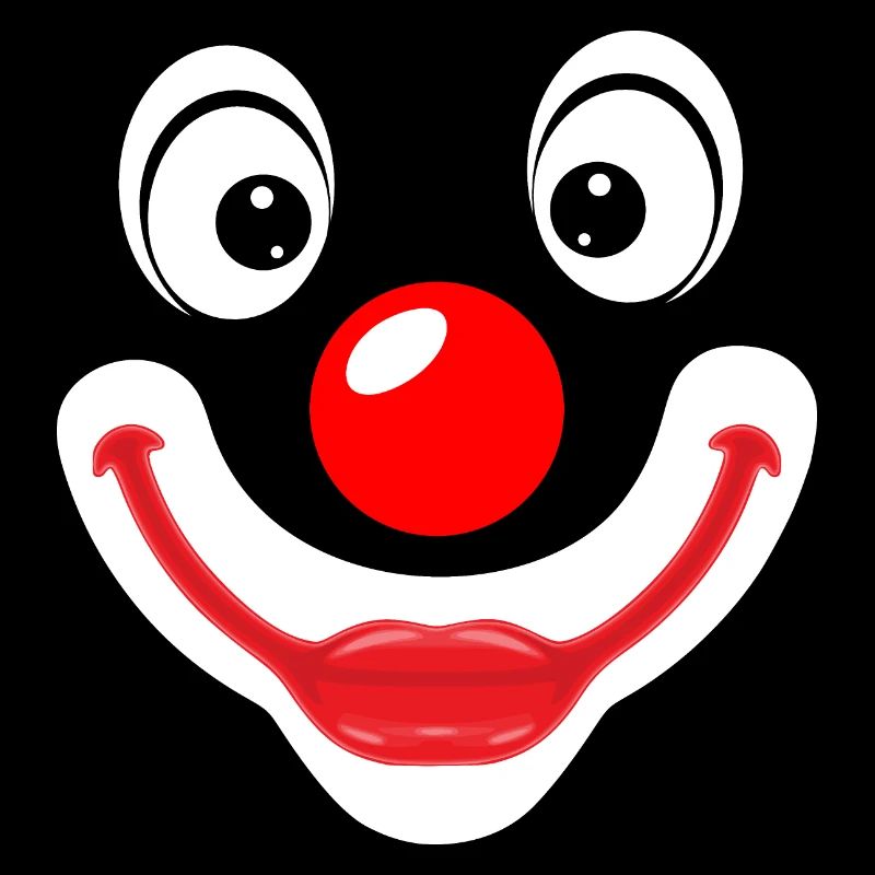 Costume de visage de clown Cologne Carnaval Carnaval Nez