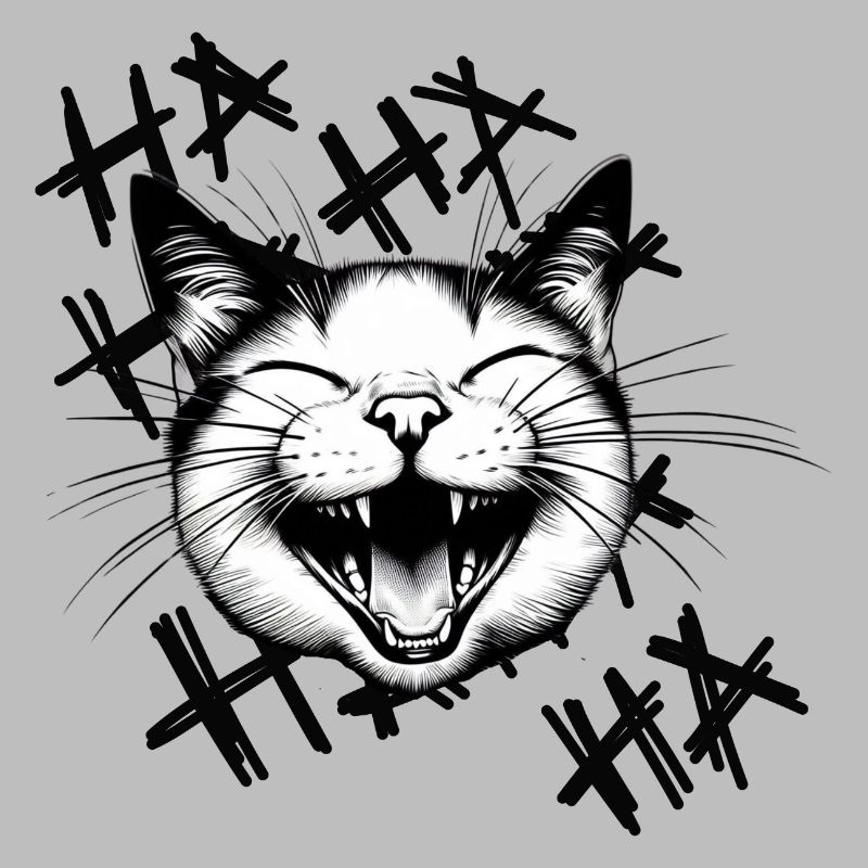Laughing 🐈😂 cat