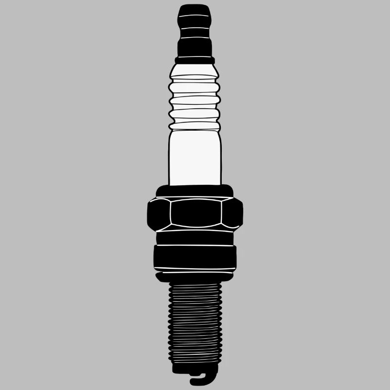 Spark plug filled