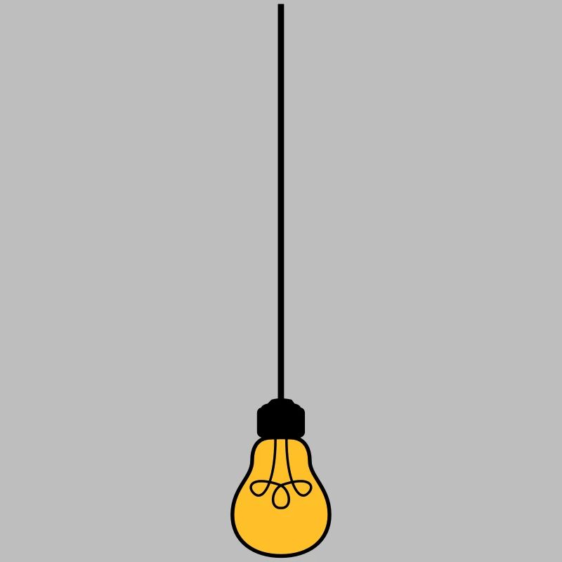ceiling top cable hang light bulb light electricity id
