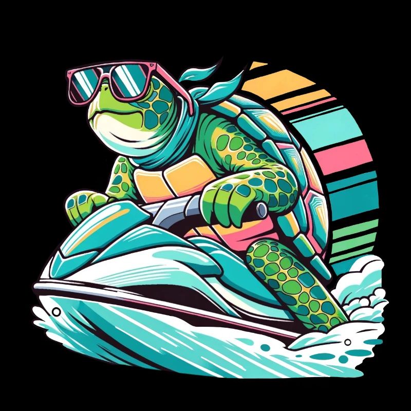 Jet Ski Turtle