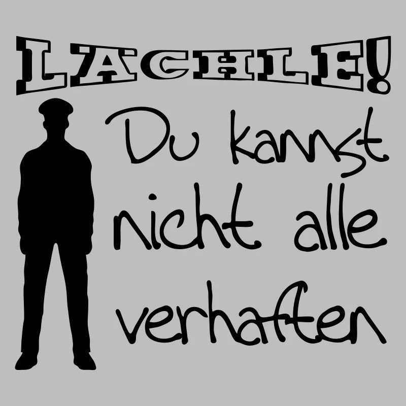 Polizei Geschenk Polizist lustig Spruch Beruf Fun