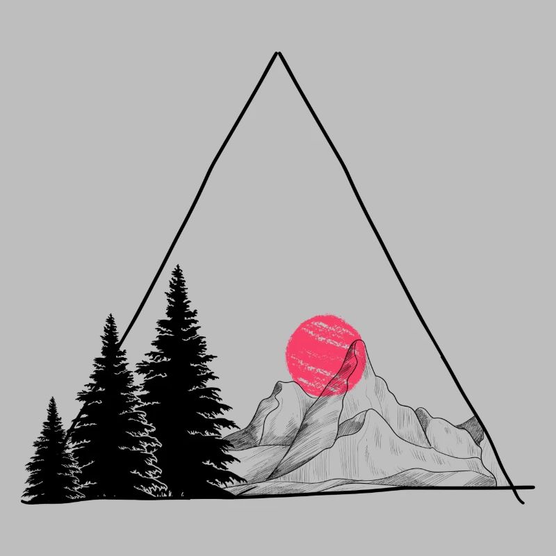 Neon Pink Circle Bloom