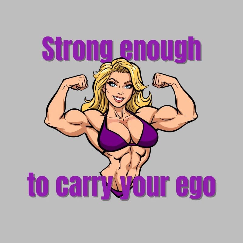 Strong muscles, ego carrier