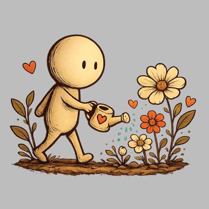 Der kleine Gedanke | Blumenliebe