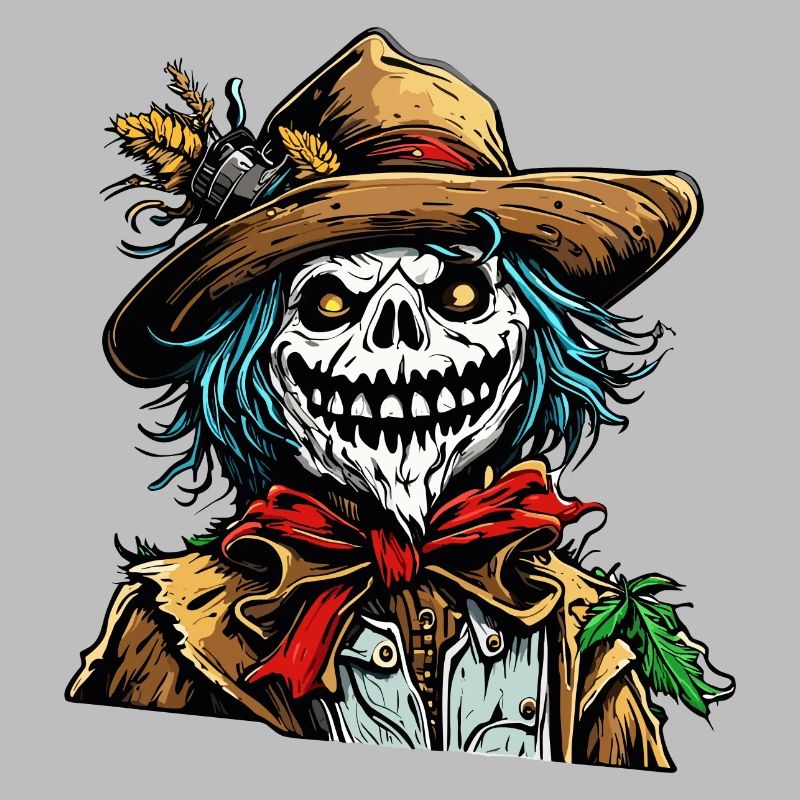 Vogelscheuche / Erntehelfer / Maisfeld / Feld