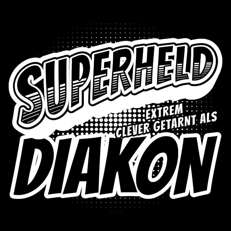 Superheld, clever getarnt als Diakon