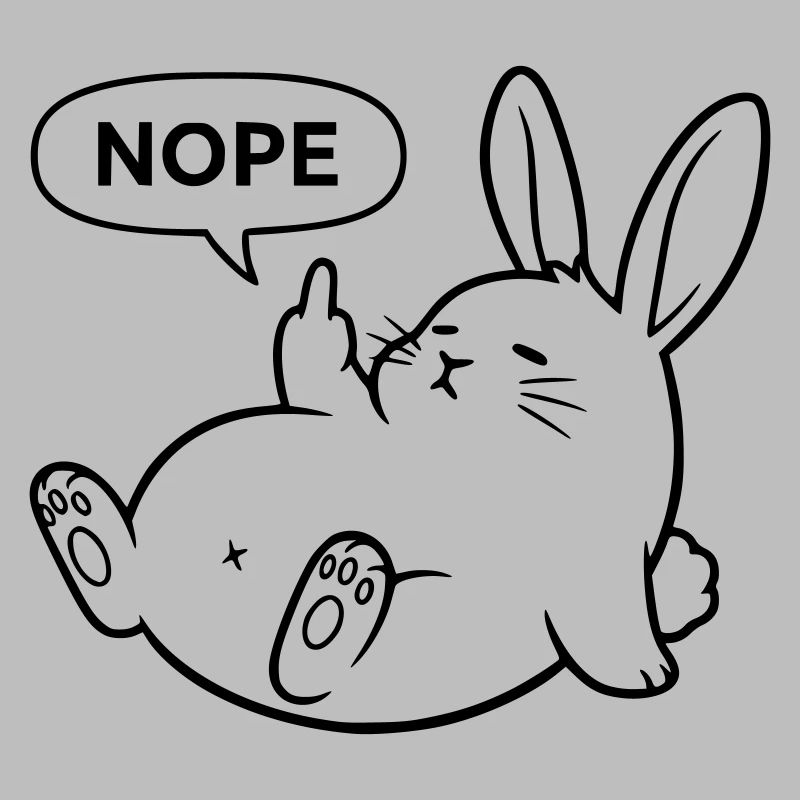 Non, Lapin | Déclaration de lapin coquin