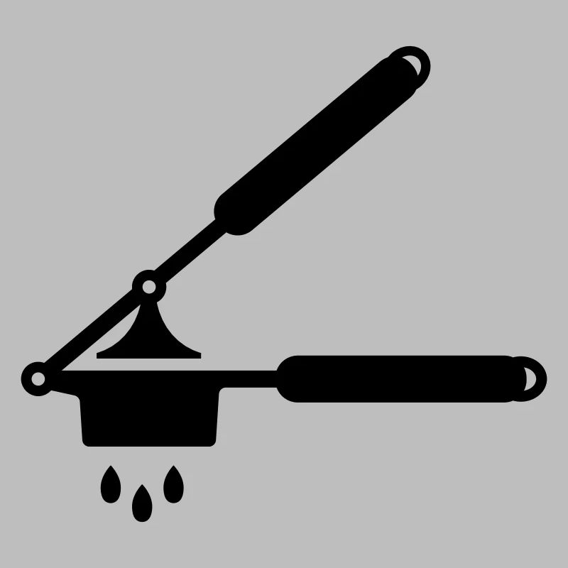 Knoblauch Presse oder Spätzle Presse