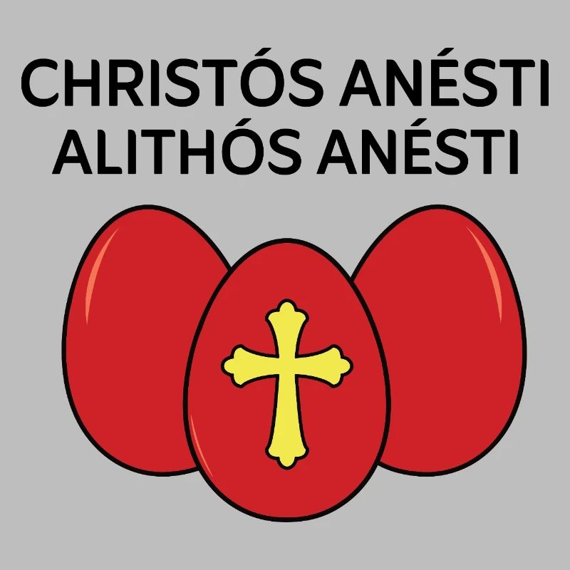 Christos Anesti Alithos Anesti Greek Easter Egg