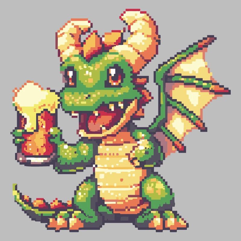 Dragon Pixel Beer