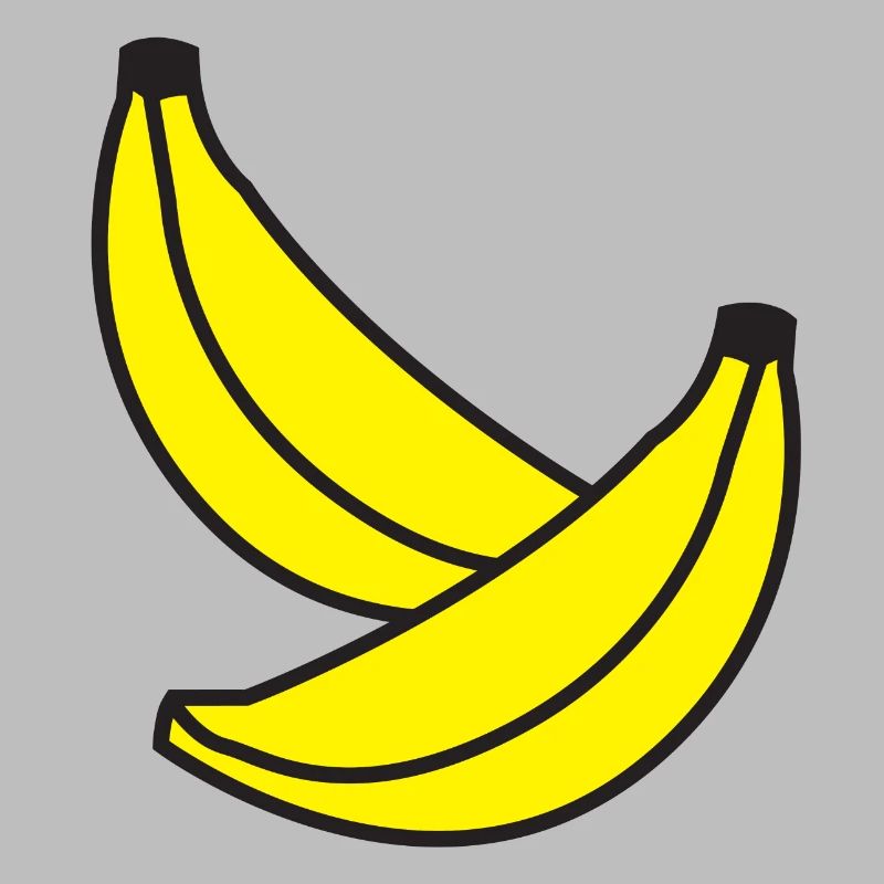 two bananas