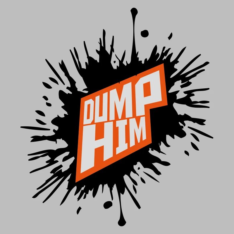 Dump Him Quote Logo