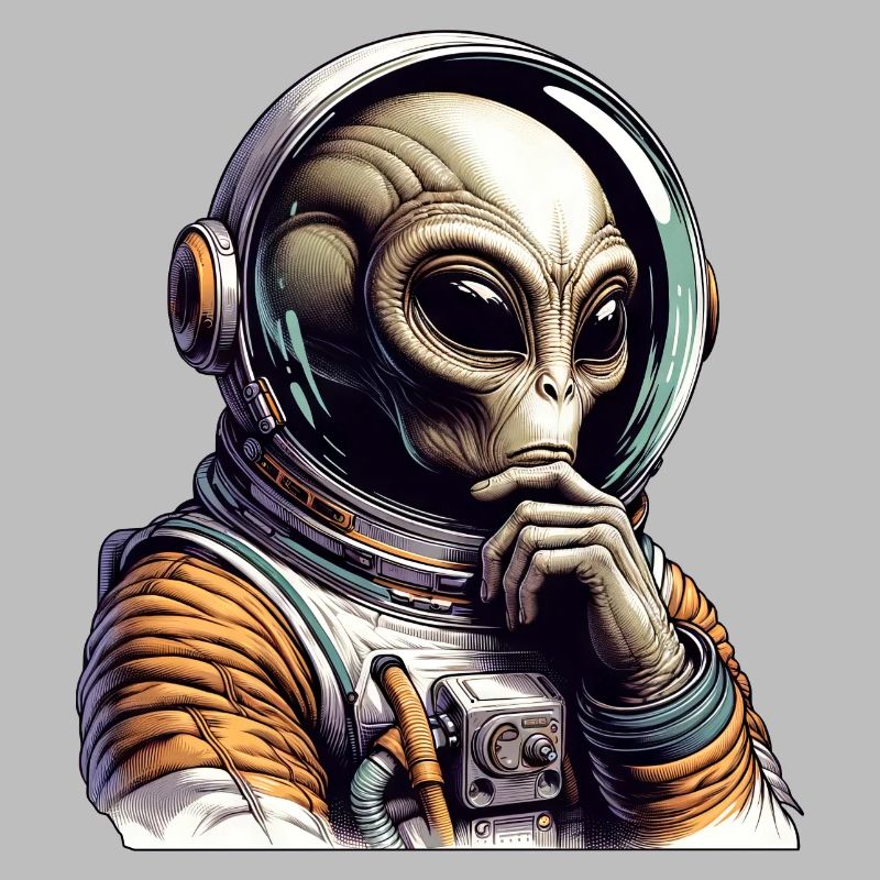 Aventure spatiale d’un cosmonaute extraterrestre