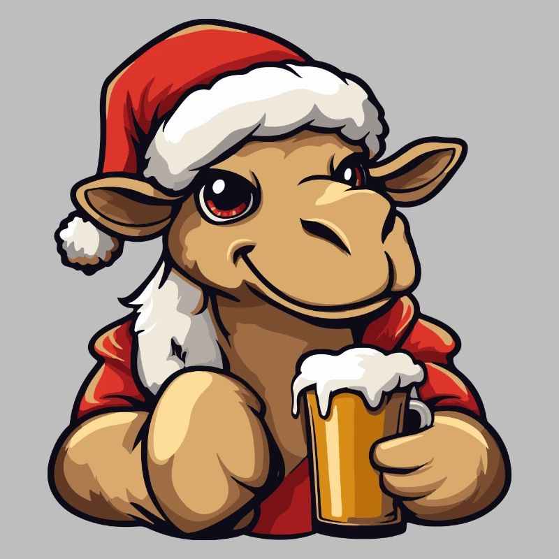 Kamel Weihnachten Bier