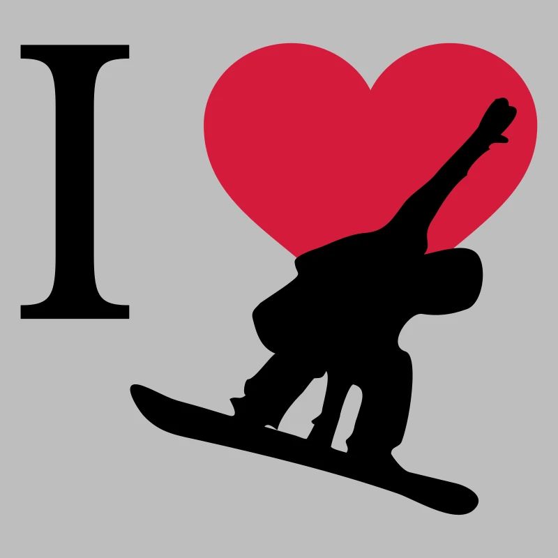 I Love Snowboarding