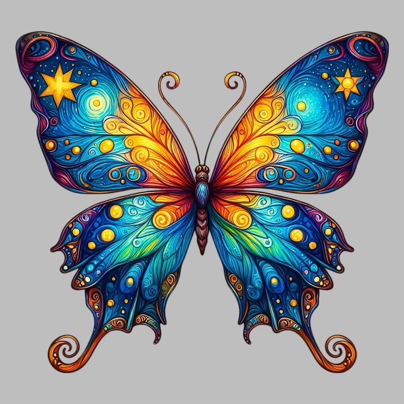 Van Gogh butterfly