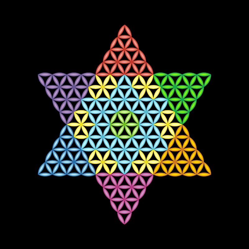 Étoile Sacrée - Étoile de Vie 04/3D/Cf.