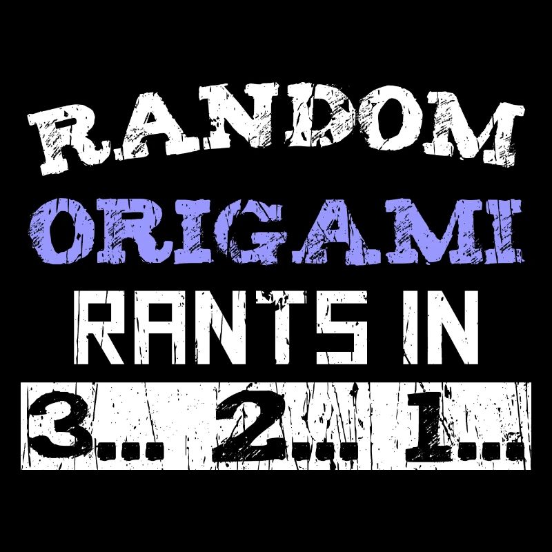 Random Origami fulmine dans 3... 2... 1...