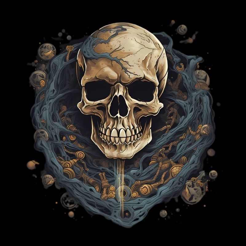 Skelett Halloween Süßes oder Saueres Verkleidung