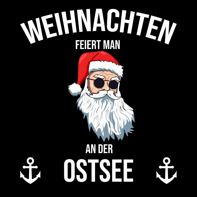 weihnachten feiert man an der Ostsee